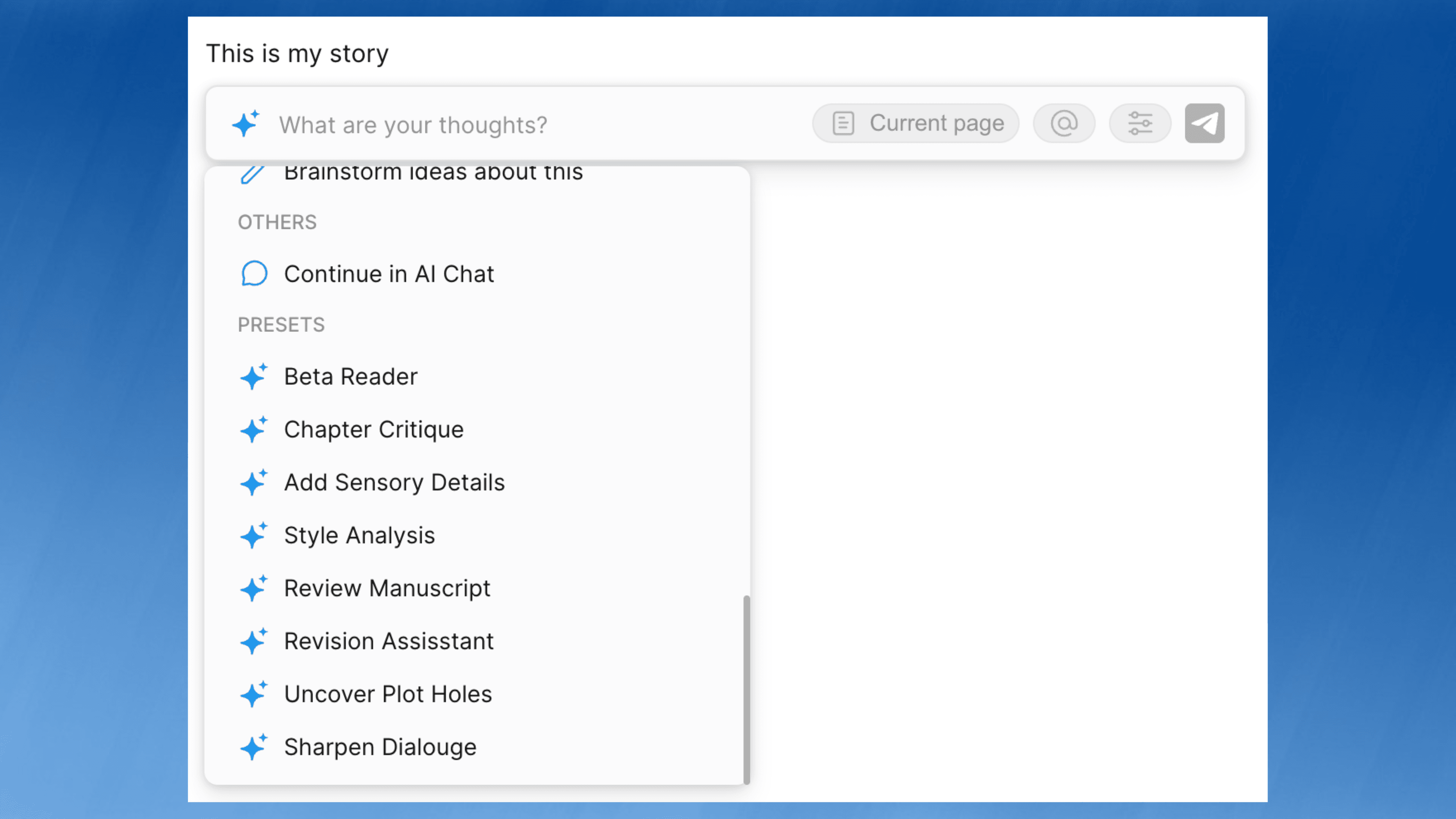 Editor, ghostwriter, and manuscript reviewer tools showcased on a minimalist desk